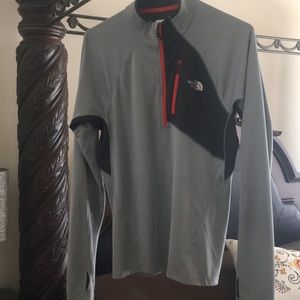 North Face men’s quarter zip jacket